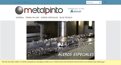 Desktop Screenshot of metalpinto.com